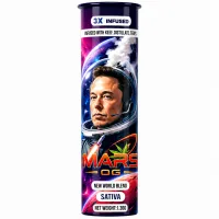 MARS Rocket Elon Musk Triple Infused Single Pre-Roll - 1.3g Joint