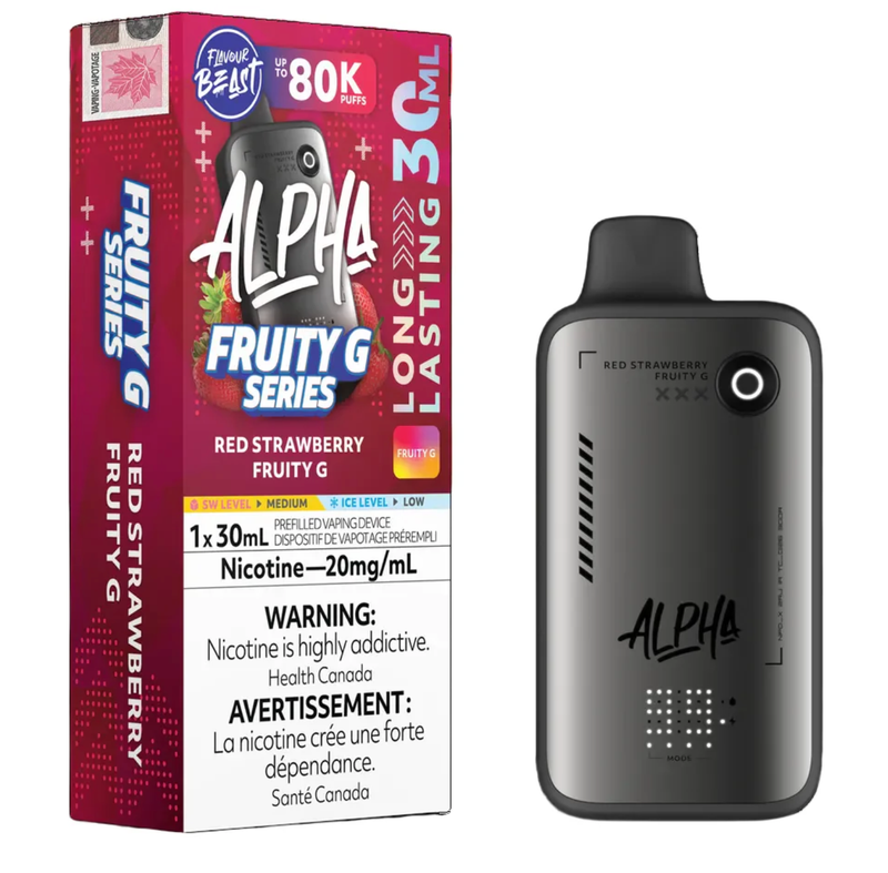Flavour Beast 80k Alpha Vape - Red Strawberry Fruity G
