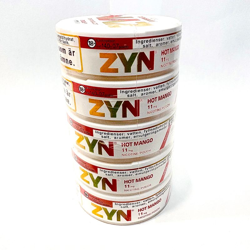 Zyn 11mg Hot Mango Sleeve