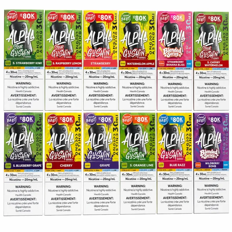 Alpha Flavour Beast 80k Nicotine Vapes