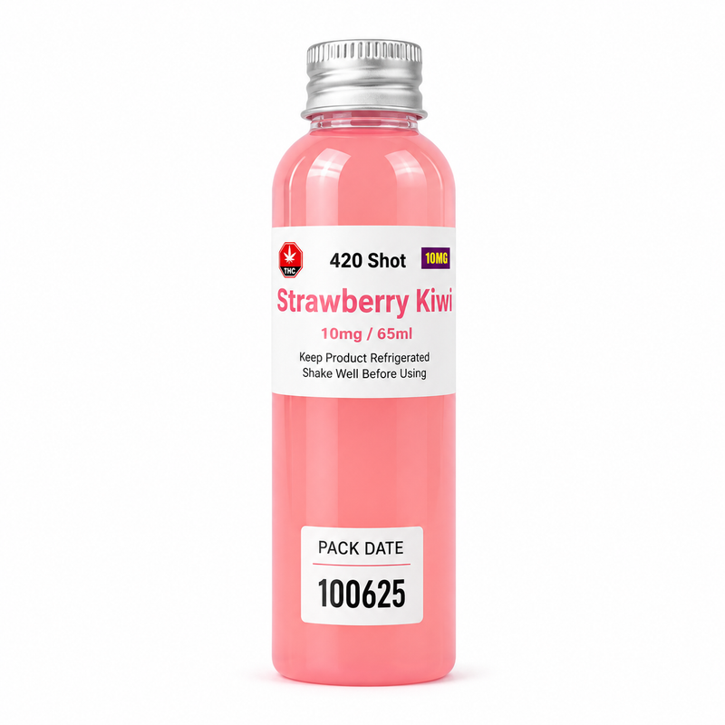 Legacy 420 Strawberry Kiwi Drink Shot - 10mg