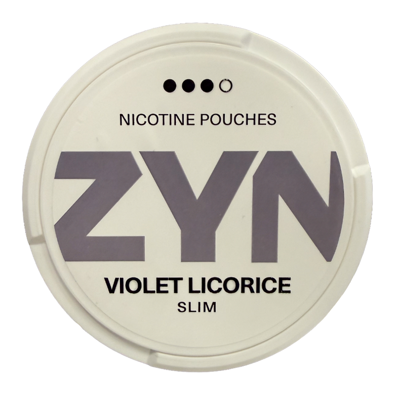 ZYN Slim Nicotine Pouches 9mg - Violet Licorice