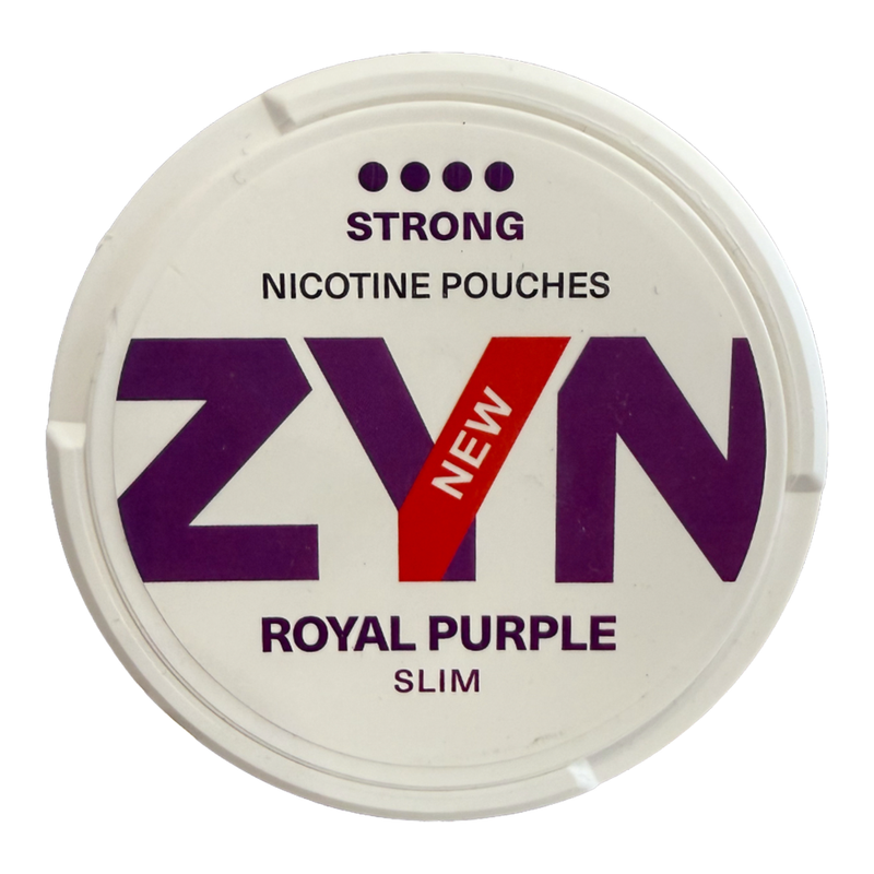 ZYN Slim Nicotine Pouches 11mg - Royal Purple