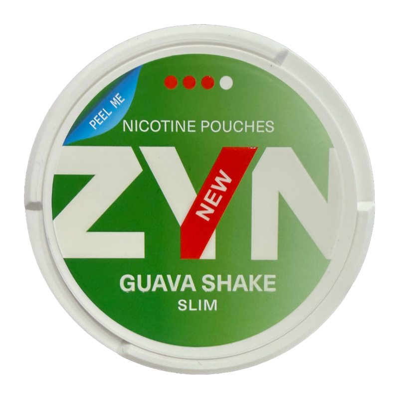 ZYN Slim Nicotine Pouches 9mg - Guava Shake