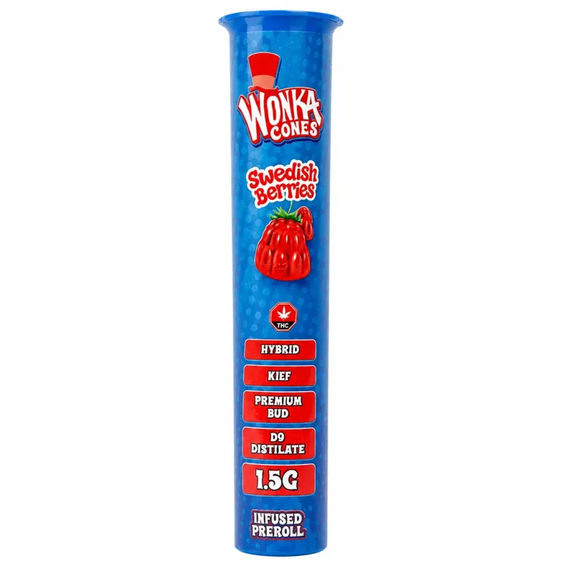 Wonka Cones Infused Single Pre-Roll 1.5g Joint