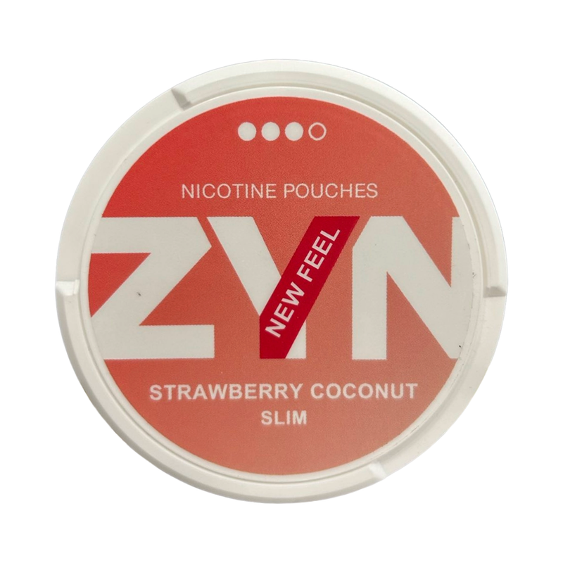 ZYN Slim Nicotine Pouches 9mg - Strawberry Coconut