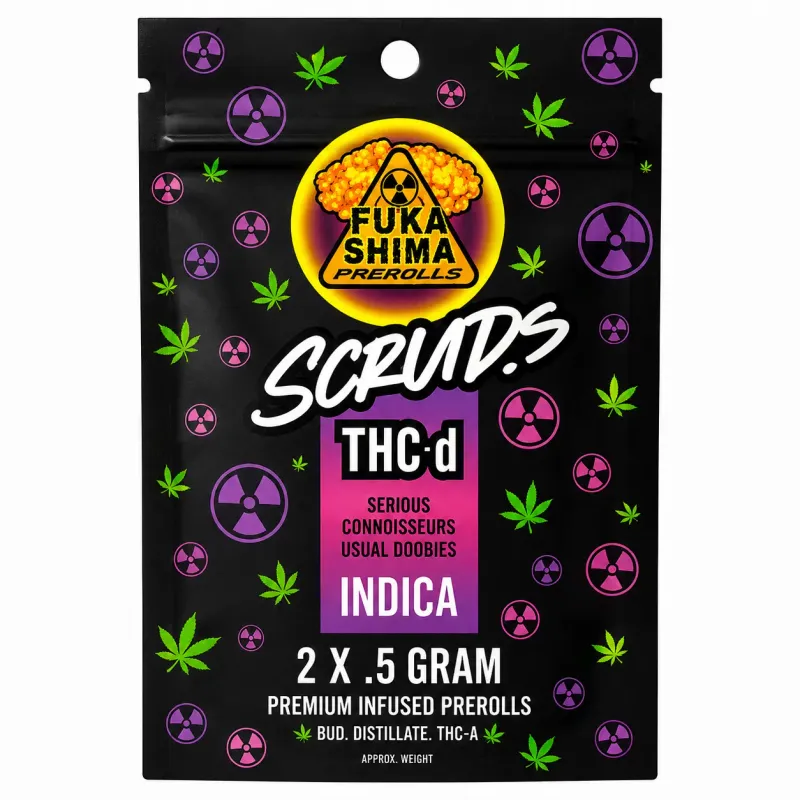 Scuds Infused Pre-Rolls - 2pk - 0.5g Per Joint