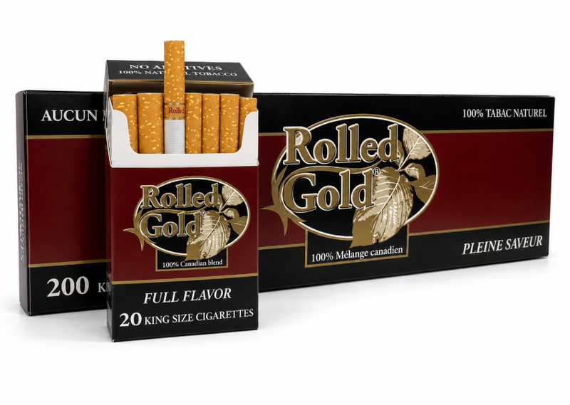 Rolled Gold 20's Full Flavour - Carton