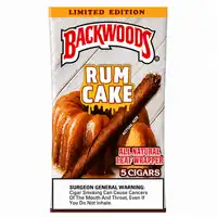 Backwoods Cigars 5-Pack Pouch - Rum Cake