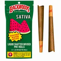 Watermelon Infused Electric Pre-Rolls - 2pk - 1.3g Per Joint