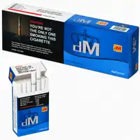 dM Lights Cigarettes | CASE - 50 Cartons (BULK ORDER)