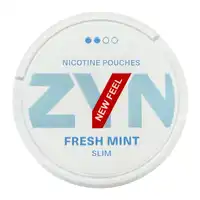 ZYN Slim Nicotine Pouches 6.5mg - Fresh Mint
