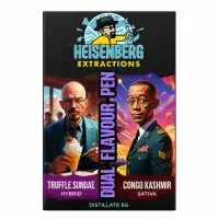 Heisenberg Extractions - Dual Flavour Distillate (Hybrid+Sativa) Vape Pen - 6g