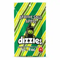 Dizzies Atomic Sour Apple CO₂ Distillate Vape - 2g