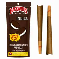 Triple Choco Chip Infused Pre-Rolls - 2pk - 1.3g Per Joint