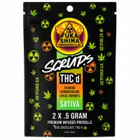 Scuds Sativa Infused Pre-Rolls - 2pk - 0.5g Per Joint