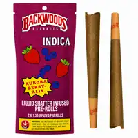 Aurora Berryalis Infused Pre-Rolls - 2pk - 1.3g Per Joint