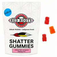 Red Roots Indica Shatter Gummies - 2500mg