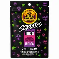 Scuds Indica Infused Pre-Rolls - 2pk - 0.5g Per Joint
