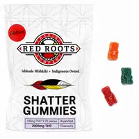 Red Roots Sativa Shatter Gummies - 2000mg
