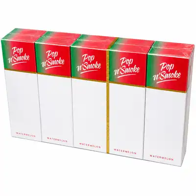 Pop Smoke Watermelon Flavoured Slim Cigarettes - Carton