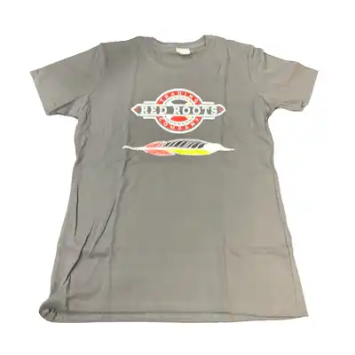 Red Roots T-Shirt - Grey - Small