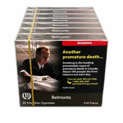 Bellmont Full 25's Cigarettes - Carton