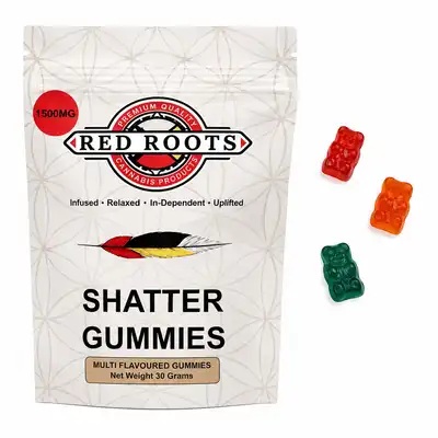Red Roots Sativa Shatter Gummies - 4000mg