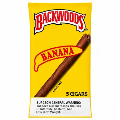 Backwoods Cigars 5-Pack Pouch - Banana