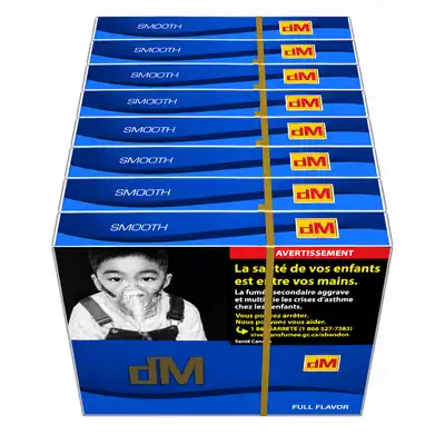dM Smooth (Light) 25's Cigarettes - Carton