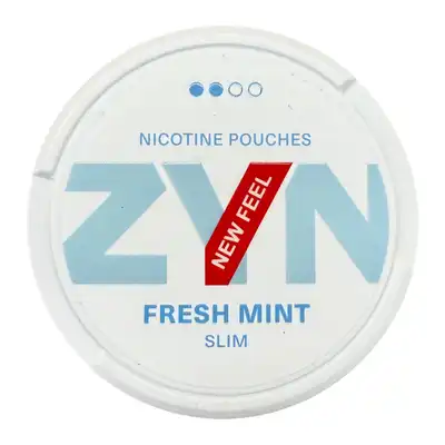 ZYN Slim Nicotine Pouches 6.5mg - Fresh Mint