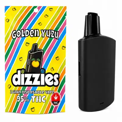 Dizzies Golden Yuzu CO₂ Distillate Vape - 2g