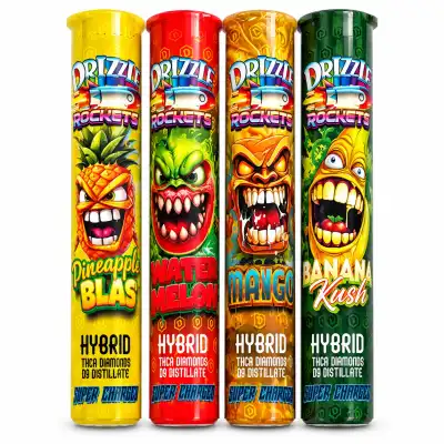Drizzle Factory Moon Rocket Infused Pre Roll 1 X 1g