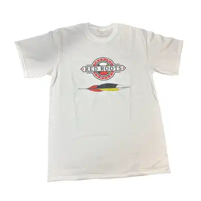 Red Roots T-Shirt - White - XL