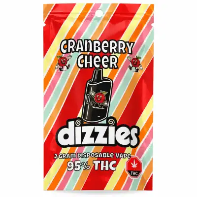 Dizzies Cranberry Cheer CO₂ Distillate Vape - 2g