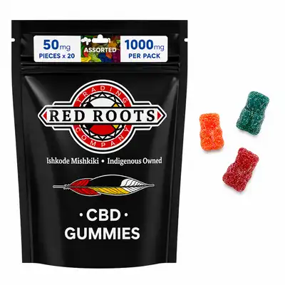 Red Roots CBD Gummies - 1000mg