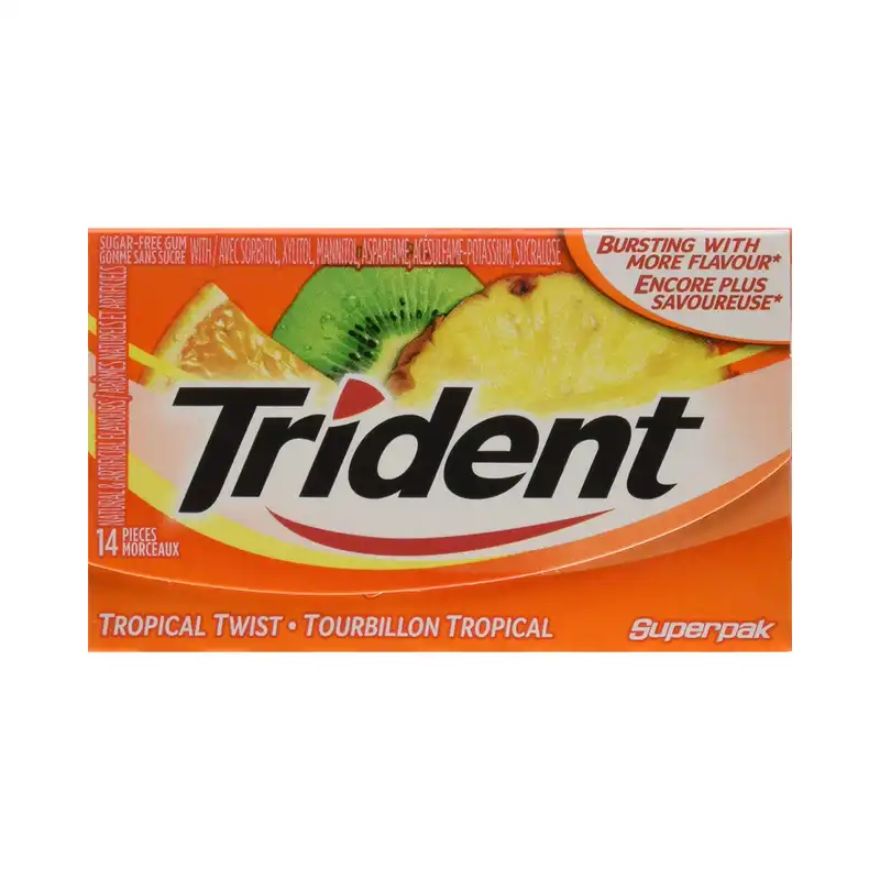 Trident Tropical Twist Gum