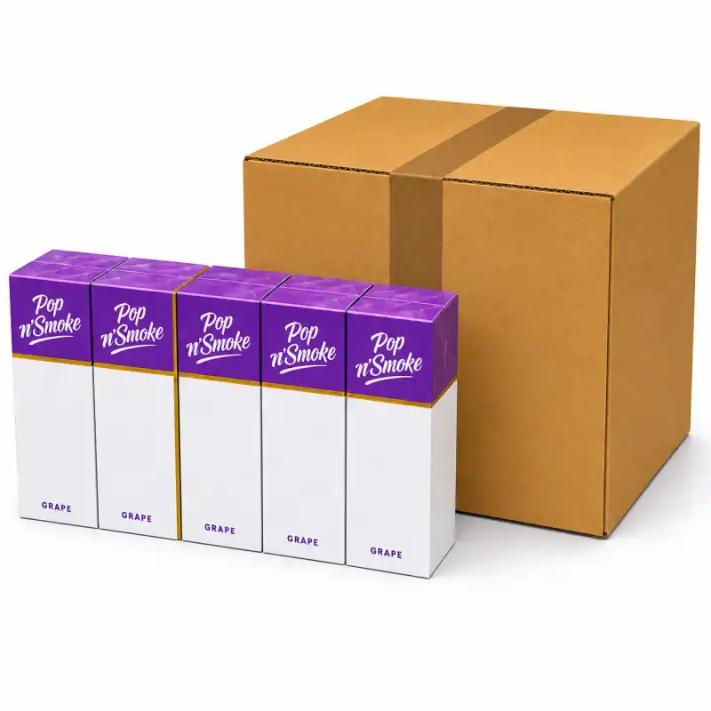 Pop Smoke Grape Flavoured Slim Cigarettes | CASE 30 Cartons (BULK ORDER)