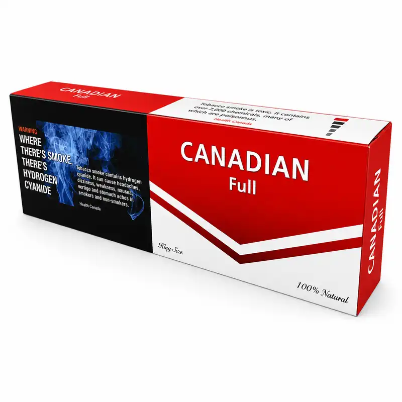 Canadian Full Flavour 20's Cigarettes - Carton