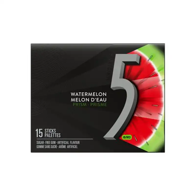 5 Gum Watermelon Prism