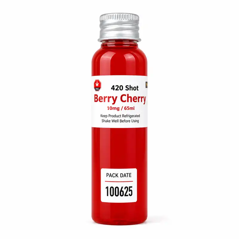 Legacy 420 Berry Cherry Drink Shot - 10mg
