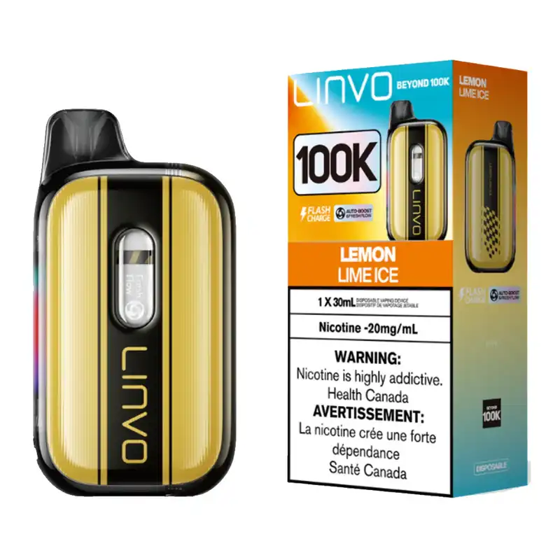 Linvo Beyond 100k Puff 20mg - Lemon Lime Ice
