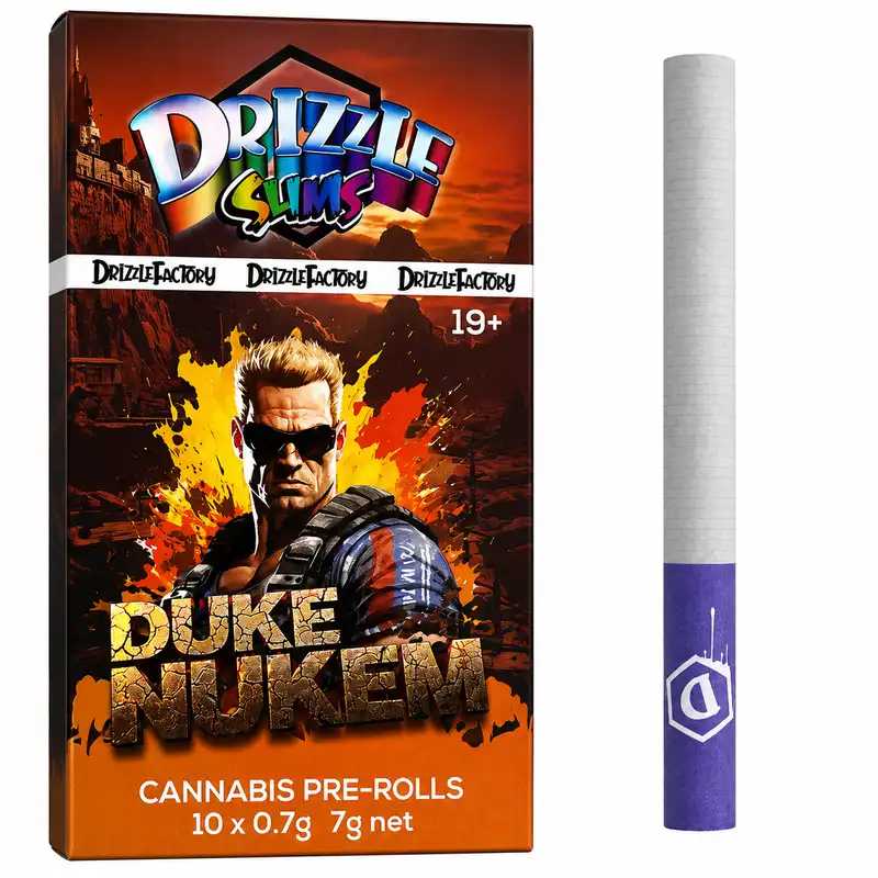 Drizzle Slims Premium Pre-Rolls - 10pk - 0.7g Per Joint
