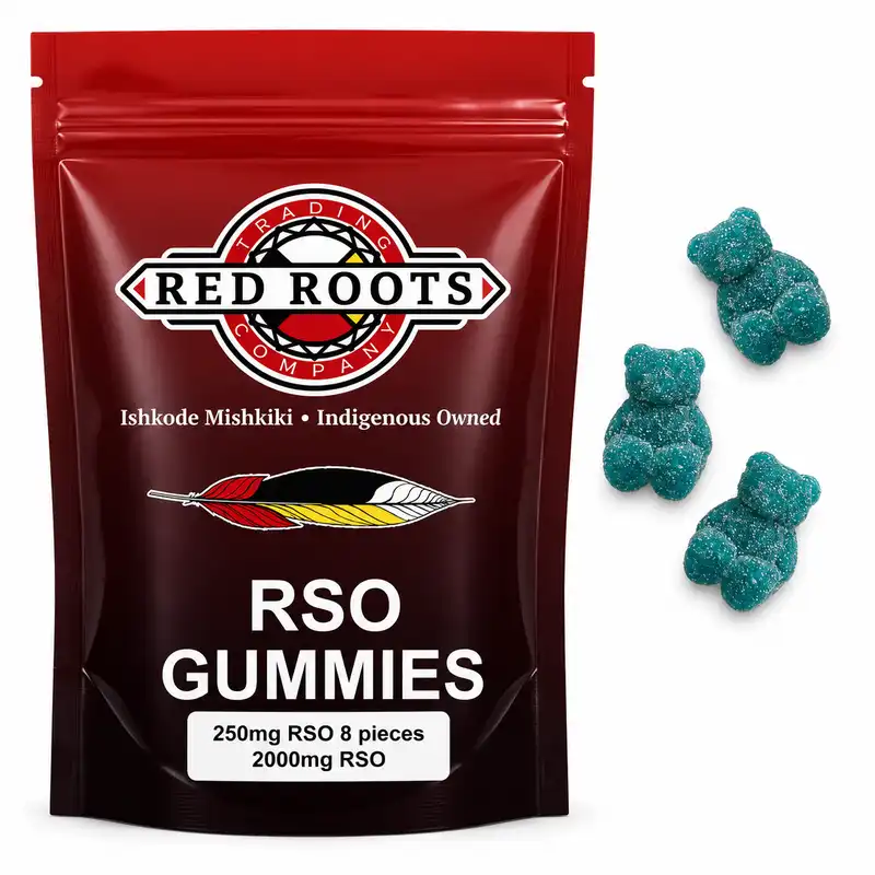 Red Roots RSO Gummies - 2000mg
