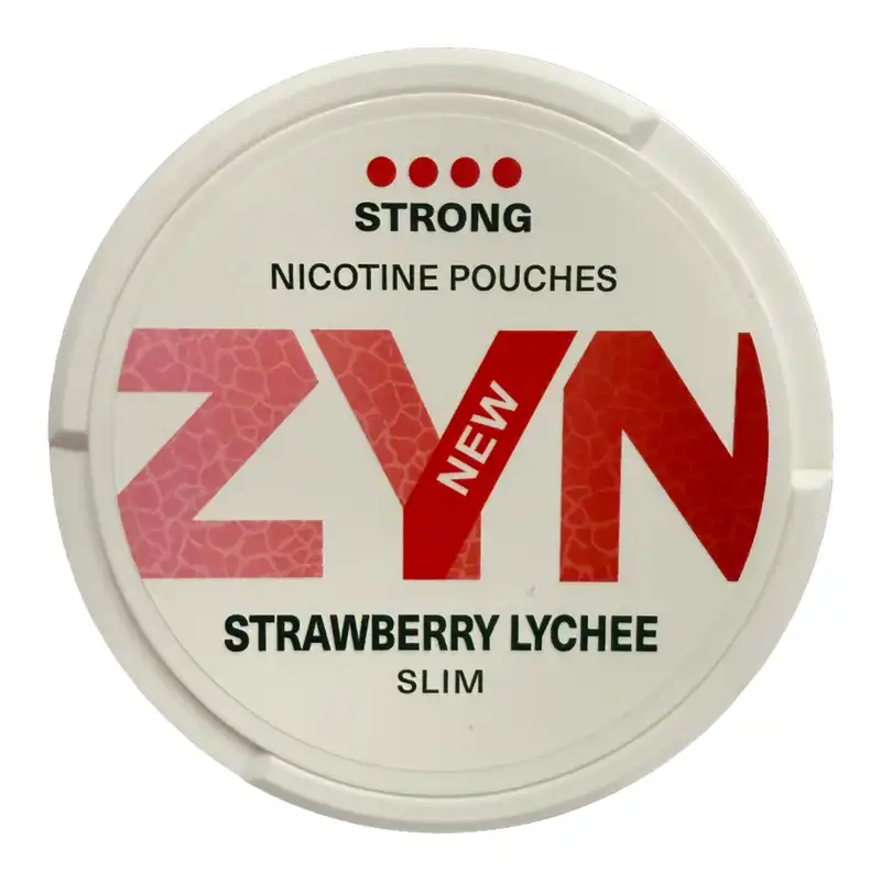 ZYN Slim Nicotine Pouches 12mg - Strawberry Lychee
