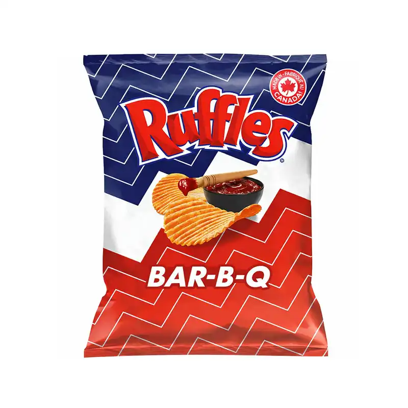 Ruffles BBQ Potato Chips - Snack Size