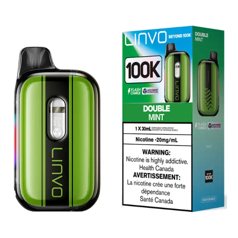 Linvo Beyond 100k Puff 20mg - Double Mint