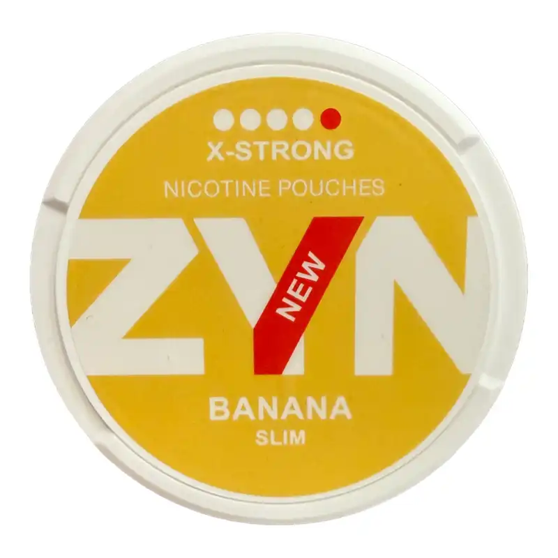 ZYN Slim Nicotine Pouches 15mg - Banana