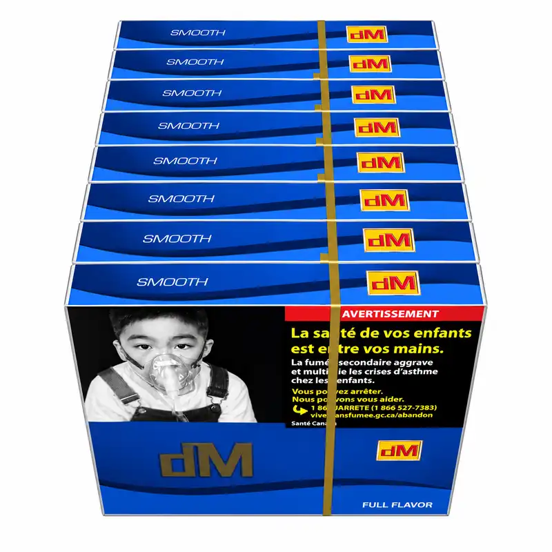 dM Smooth (Light) 25's Cigarettes - Carton