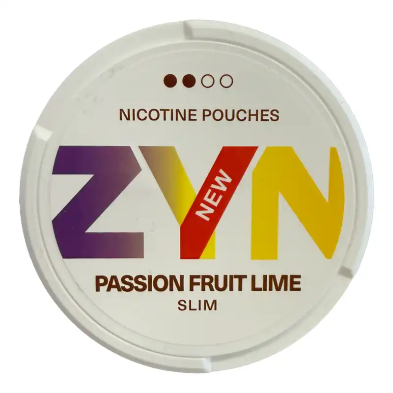 ZYN Slim Nicotine Pouches 6mg - Passion Fruit Lime